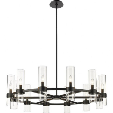 Datus 12 Light Chandelier 13 x 43.5 Inches Wide by Z-Lite - 4008-12