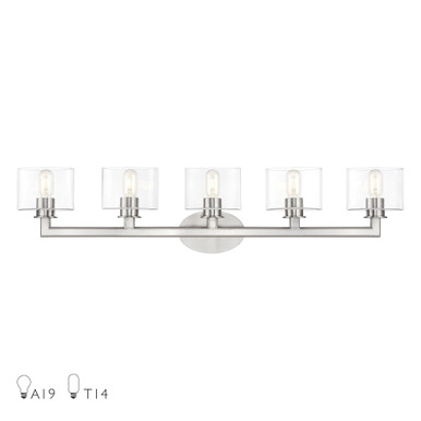 Bernardino 5 Light Vanity Light by Livex - 17915