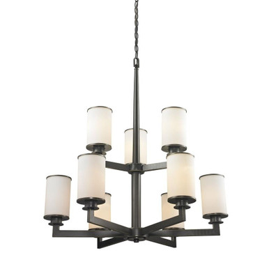 Savannah 9 Light Chandelier 29 Inch Wide by 32.88 Inch High by Z-Lite - 412-C