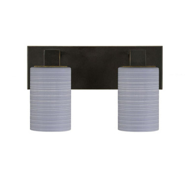 Apollo 2 Light Vanity Light 14 Inch Length by Toltec - 582-14-825-14