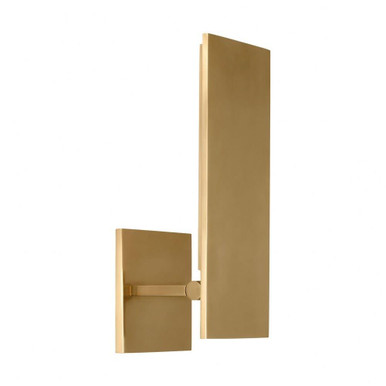 Angolo 5.9W 1 LED Wall Sconce 11.3 Inch Tall by Visual Comfort Modern - KWWS61327HAB