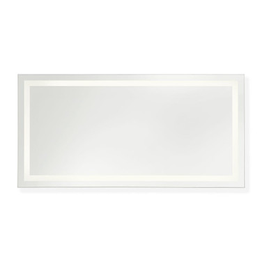 Mera 62W 1LED Rectangle Frameless AntiFog Mirror 72 Inch Wide by Generation - MRIL1414