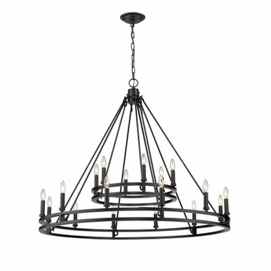 Dennison 18 Light Oversized Chandelier by Z-Lite - 4005-18MB