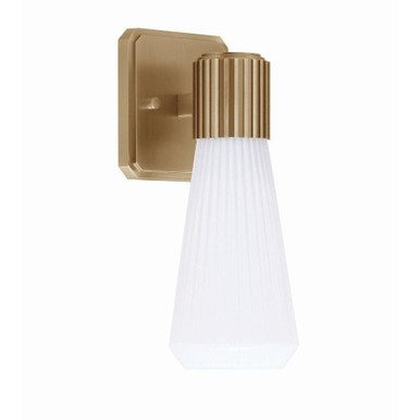 Everleigh 1 Light Wall Sconce 11 Inch Tall and 4 Inch Wide by Toltec - 4821-NAB-881