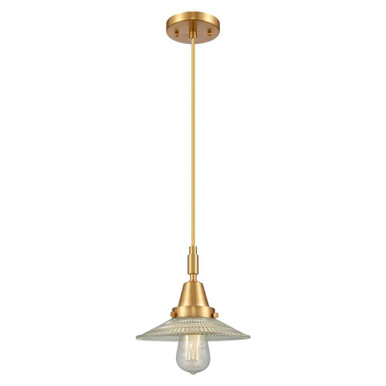 Halophane 1 Light Cord Mini Pendant 9.13 Inch Tall by Innovations - 447-1P-G1