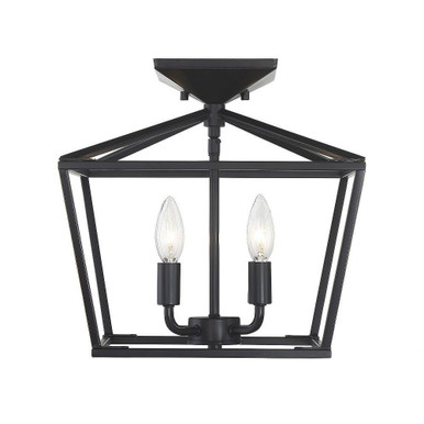 Townsend 4 Light 13 Inch Wide Semi Flush Mount by Savoy House - 6-328-4