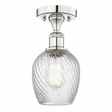 Salina 1 Light 5 Inch Wide Semi Flush Mount by Innovations - 616-1F-G292