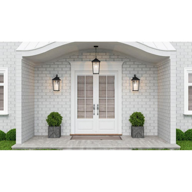 Saffron Dale 1 Light Outdoor Wall Lantern 19.75 x 9.25 Inch by BSH - 71-BEL-4621743