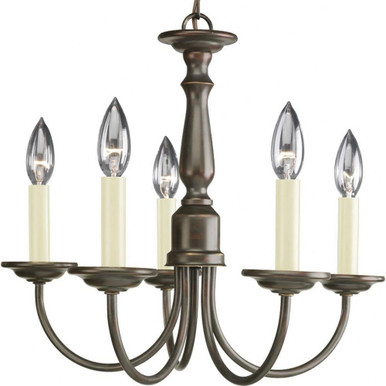 Trinity 5 Light Small Chandelier by Progress - P4009