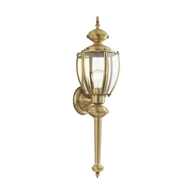 1 Light Outdoor Wall Lantern by Livex - 2112-01