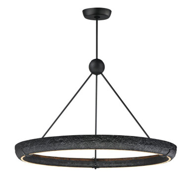 Geist 75W LED Ring Pendant 27.75 Inch Tall and 47.25 Inch Wide by ET2 - E25194-BK