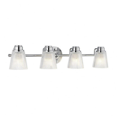 Hudson 4 LED Light Vanity Light by Lucas and McKearn - BB-HUDSON4-PC
