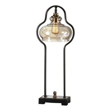 Emerald Woodlands 1 Light Table Lamp 11.5 inches by 9.25 inches deep by BSH - 208-BEL-2248033