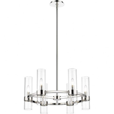 Fernhill Oak 6 Light Medium Chandelier by Bailey Street Home - 372-BEL-1113076