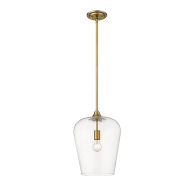 Joliet 1 Light Pendant in Shabby Chic Style 12 x 16.25 Inches by Z Lite - 473P12