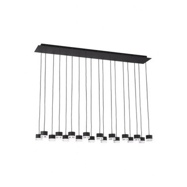 Gable 18 Light Mini Chandelier by VC Modern 700TRSPGBL18TB-LED930277 - 700TRSPGBL18TB-LED930277