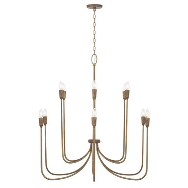 Marley 12 Light Chandelier 39 Inch Tall and 40 Inch Wide by Capital - 456801MZ
