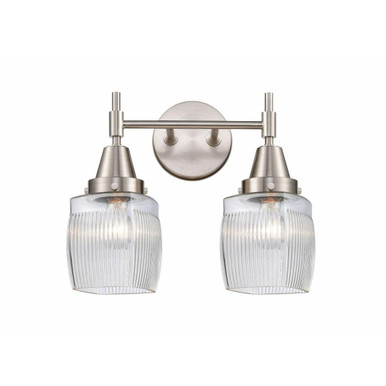 Colton 2 Light Vanity Light 14.5 Inch Wide by Innovations - 447-2W-G302