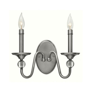 Eleanor 2 Light Candle Style Wall Sconce by Hinkley - 4952