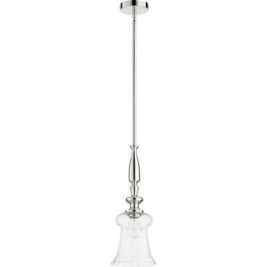 1 Light Transitional Small Pendant 21.5 Inch Tall by Quorum - 883-62