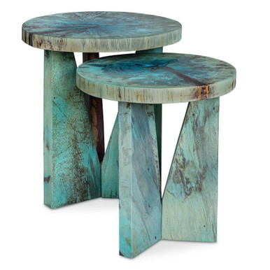 Nadette 18 Inch Nesting Table (Set of 2) by Uttermost - 25497