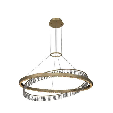 Saturno 80W LED Light Oversized Pendant by Allegri - 036357-039-FR001