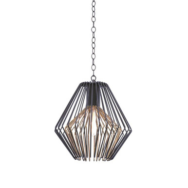 Metro I 1 Light Medium Pendant by Kalco - 502251BZG