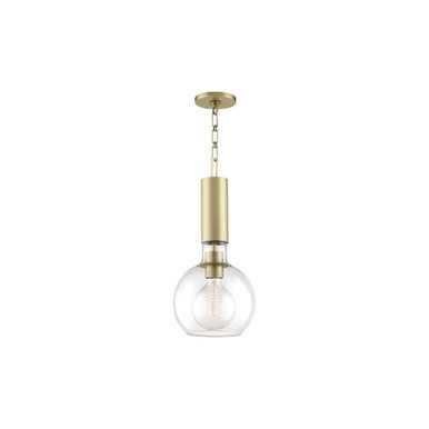 Raleigh 1 Light Small Pendant by Hudson Valley - 1409