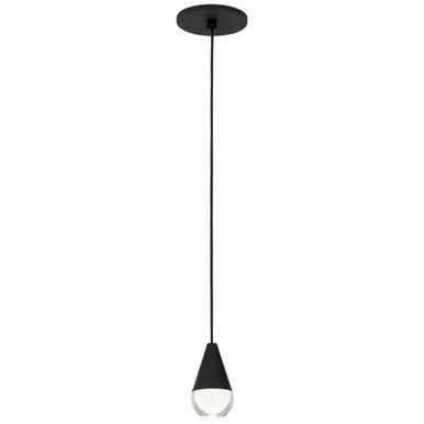 Cupola 4.3W 1 LED Line Voltage Mini Pendant by Visual Comfort Modern - 700TRSPCPA1RB-LED930