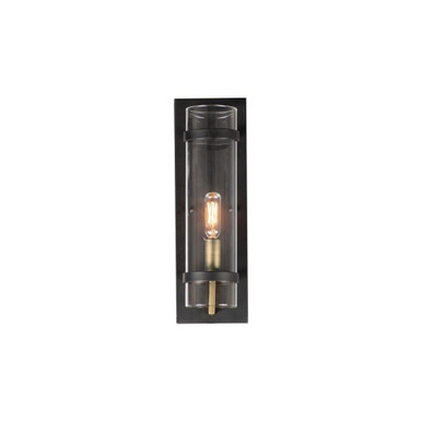 Capitol 1 Light 4.5 Inch Wide Flush Mount by Maxim - 2640BKAB