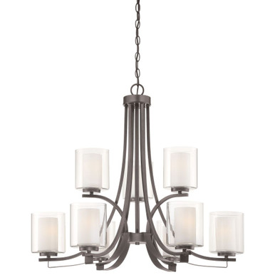 Parsons Studio 9 Light Large Chandelier By Minka Lavery - 4109