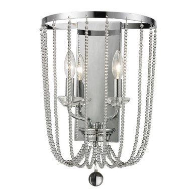 Serenade 2 Light Candle Style Wall Sconce by Z Lite - 429-2W-CH