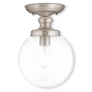 Priors Drift 1 Light 8 Inch Wide Flush Mount by Bailey Street Home - 218-BEL-476909