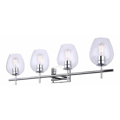 Cain 4 Light Vanity Light by Canarm - IVL1019A04BK