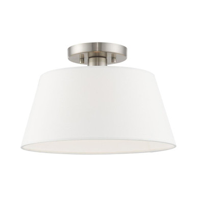 Kestrel East 1 Light 13 Inch Wide Flush Mount by Bailey Street Home 3110229 - 218-BEL-3110229