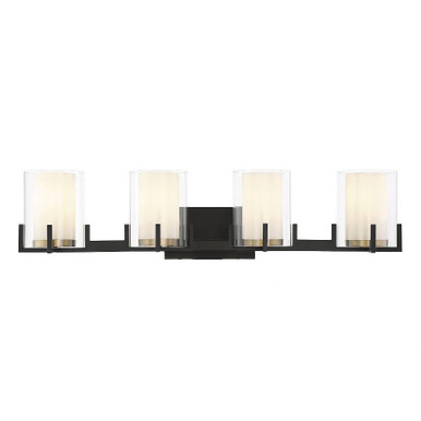 Eaton 4 Light Vanity Light by Savoy House - 8-1977-4-143