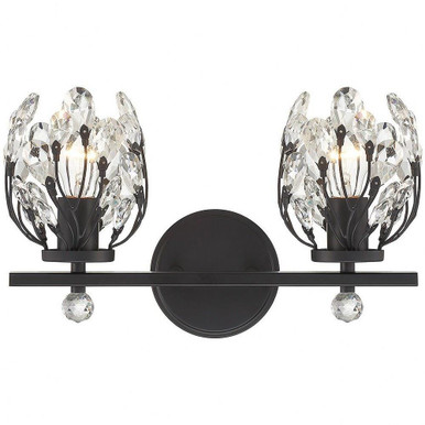Moreno 2 Light Vanity Light by Savoy House - 8-6601-2