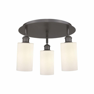 Clymer 3 Light 15.63 Inch Wide Flush Mount by Innovations - 516-3C-G80