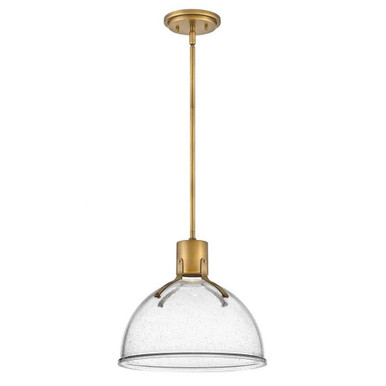 Argo 6.5W 1 LED Large Pendant 14 Inch Wide by Hinkley 3487HB CS - 3487HB-CS