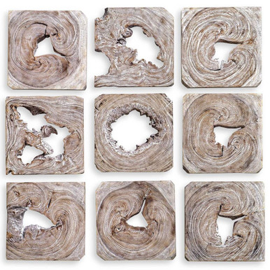 Anglesey Links 16 Inch Wood Wall Art (Set of 9) by Bailey Street Home - 208-BEL-3086959