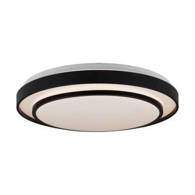 Aziza 45W 1 LED 19 Inch Wide Flush Mount by Artcraft - AC7403BK