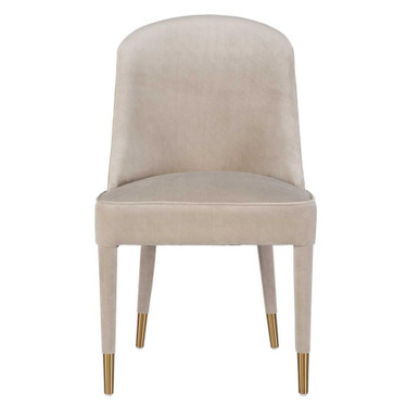 Brie Armless Chair (Set of 2) 36.5 Inch Tall and 22 Inch Wide by Uttermost - 23593-2