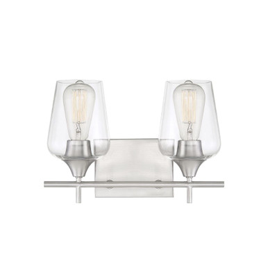 Octave 2 Light Vanity Light by Savoy House - 8-4030-2
