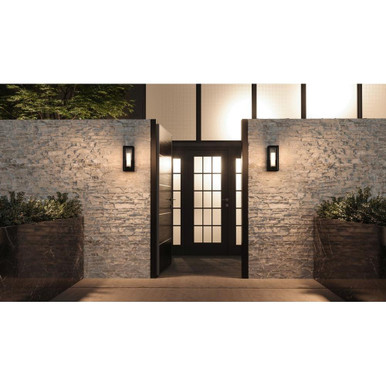 Ninevah Lane 1 Light Wall Lantern 12.75 Inch Tall by Bailey Street Home - 71-BEL-4621709
