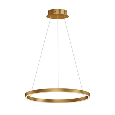 Groove 27W 1 5CCT LED Pendant 1.25 Inch Tall and 24 Inch Wide by ET2 - E52724