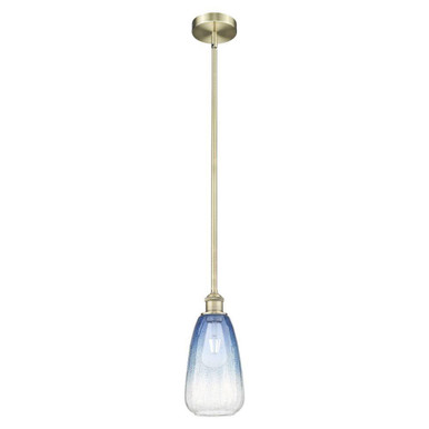 Brookhaven Almond 1 Light Edison Stem Hung Mini Pendant by Innovations - 616-1S-G480-6