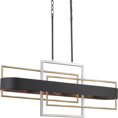 Adagio 6 Light Mini Small Chandelier by Progress - P400170-031