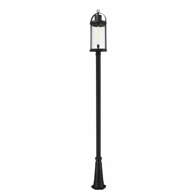 Leven Heath 1 Light Outdoor Post Mount Lantern 12 x 125.25 Inches by BSH - 372-BEL-4186178