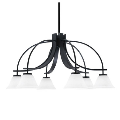 Cavella 6 Light Large Chandelier by Toltec 3926-311 - 3926-311