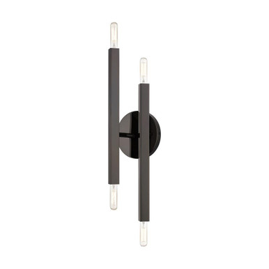 Monaco 4 Light Wall Sconce by Livex - 46982